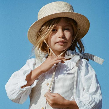 Chapeau Paille Enfant Jardin